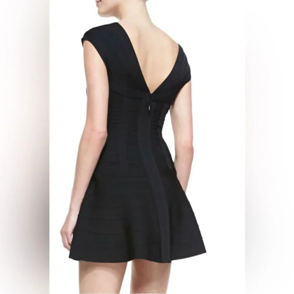 Herve Leger Noma Signature Essential Bandage Dress, Black - Picture 5 of 15